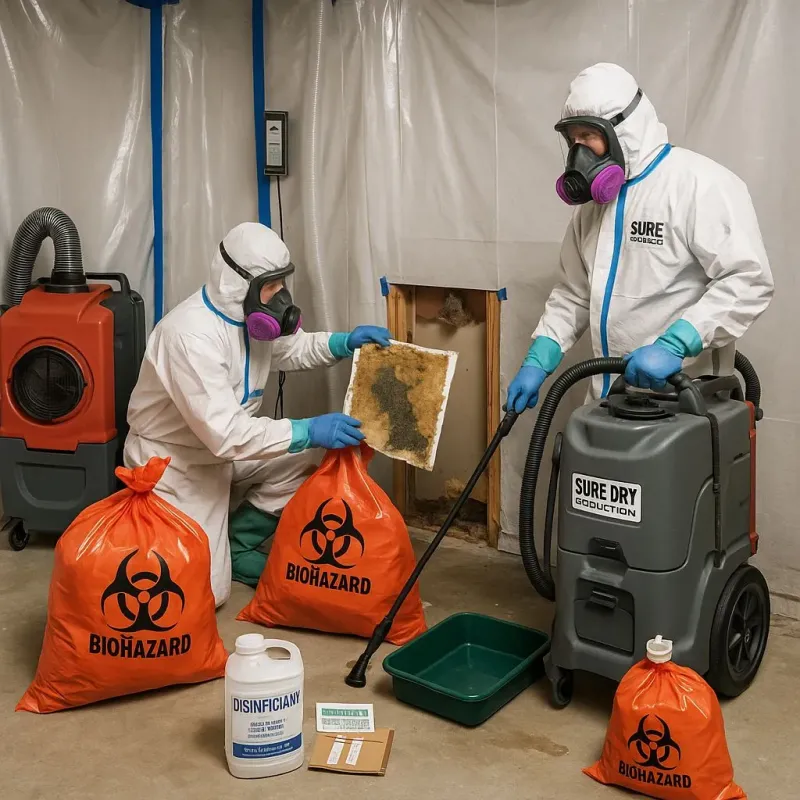 Contaminated Water Handling Protocols process in Macoupin County, IL